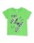T-shirt garçon en maille avec imprimé frontal Vert 1 - vertbaudet enfant 