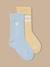 Lot de 2 paires de chaussettes Bleu pastel 1 - vertbaudet enfant 