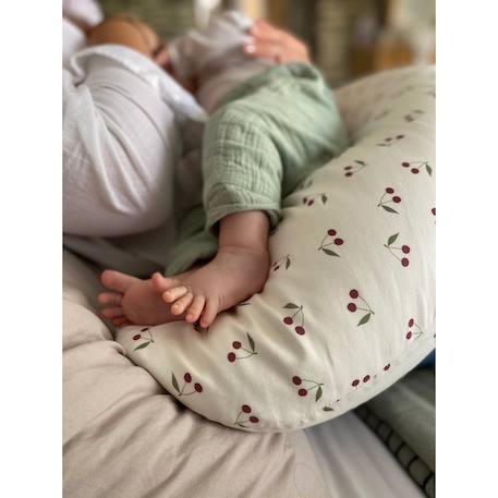 Coussin d'allaitement et de grossesse 3en1 multirelax Cerises 4 - vertbaudet enfant 