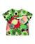 T-shirt garçon en maille avec imprimé bande dessinée Vert 2 - vertbaudet enfant 