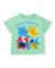 T-shirt garçon en maille avec imprimé dynamique Vert 1 - vertbaudet enfant 