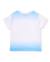 T-shirt garçon en maille avec dégradé Blanc 2 - vertbaudet enfant 