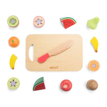 Fruits en bois à découper Beige 4 - vertbaudet enfant 