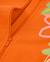 Sweat-shirt fille en maille avec fermeture éclair Orange 3 - vertbaudet enfant 