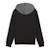 Sweat garçon à capuche hoodie Noir 2 - vertbaudet enfant 