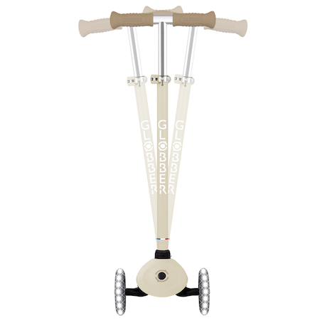 Trottinette enfant avec roues lumineuses, de 3 à 7 ans, Primo Lights signature Taupe+Vert sauge 5 - vertbaudet enfant 