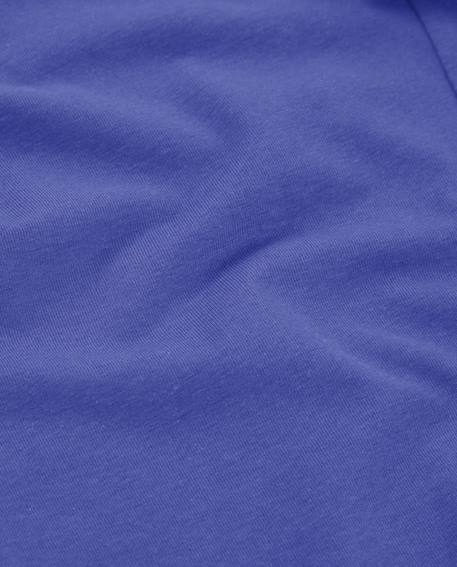 Pantalon pour fille en maille avec ceinture élastique froncée Violet 4 - vertbaudet enfant 