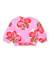 Sweat-shirt fille en maille avec imprimé floral Rose 2 - vertbaudet enfant 