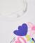 T-shirt pour fille en maille avec volants aux manches Blanc 3 - vertbaudet enfant 