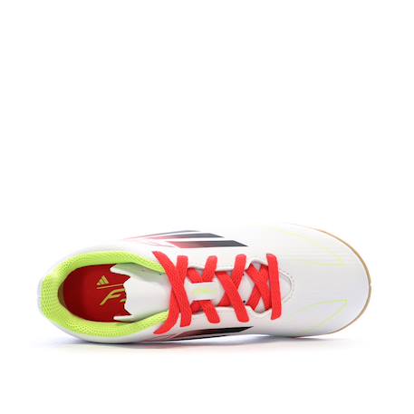 Chaussures de football garçon f50 club Blanc 4 - vertbaudet enfant 
