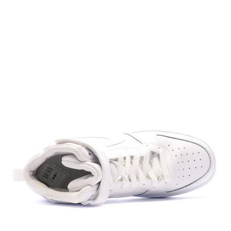 Baskets enfant court borough mid 2 Blanc 4 - vertbaudet enfant 