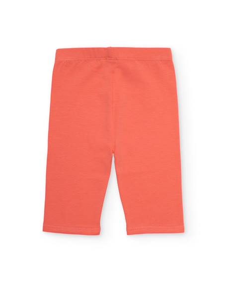 Legging pour fille en maille avec tissu doux Rose 2 - vertbaudet enfant 