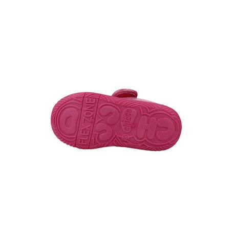 Chaussons fille modèle teddy Bleu 800+Rose 150 12 - vertbaudet enfant 