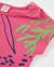 T-shirt fille en maille avec fermeture à l’épaule Rose 3 - vertbaudet enfant 