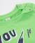 T-shirt garçon en maille avec imprimé frontal Vert 3 - vertbaudet enfant 