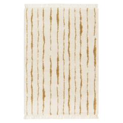 -Tapis épais à franges doux et raffiné brancusi