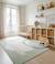 Tapis géométrique doux et confortable bilbao Beige sable+Vert naturel 8 - vertbaudet enfant 