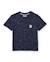 T-shirt garçon en maille avec effet chiné Bleu 1 - vertbaudet enfant 