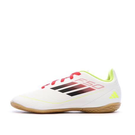Chaussures de football garçon f50 club Blanc 2 - vertbaudet enfant 