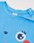 T-shirt fille en maille avec nœud décoratif Bleu 3 - vertbaudet enfant 