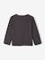 Lot de 3 t-shirts fille fantaisie manches longues anthracite+bleu grisé+corail+écru+indigo+mauve+rose 39 - vertbaudet enfant 