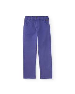 Pantalon pour garçon en toile avec taille ajustable  - vertbaudet enfant