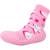 Chaussons fille modèle morbidotti Bleu 920+Gris 950+Rose 100 16 - vertbaudet enfant 