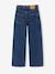 Jean droit fille bleu foncé+bleu moyen+denim gris 2 - vertbaudet enfant 