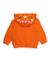 Sweat-shirt fille en maille avec fermeture éclair Orange 2 - vertbaudet enfant 