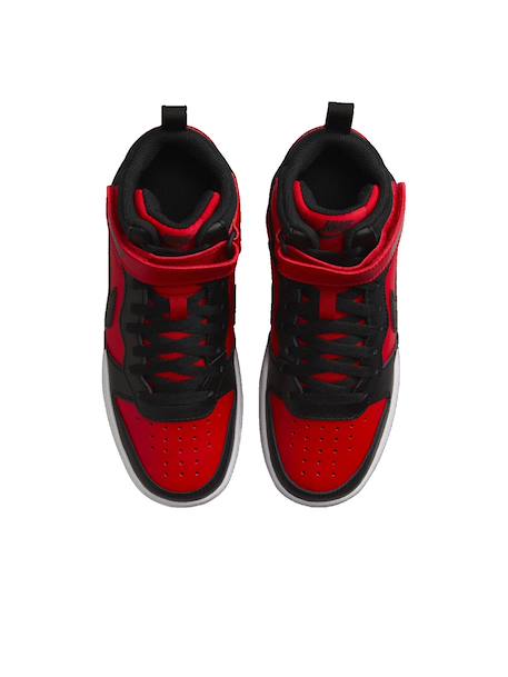 Baskets mixte enfant court borough mid 2 Rouge 2 - vertbaudet enfant 