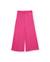 Pantalon fille en maille avec coutures décoratives Rose 1 - vertbaudet enfant 