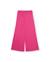 Pantalon fille en maille avec coutures décoratives Rose 2 - vertbaudet enfant 