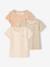 Lot de 3 T-shirts manches courtes fille beige 1 - vertbaudet enfant 