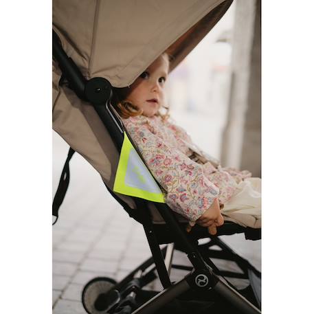 Patchs réfléchissants multi-supports Jaune fluorescent 3 - vertbaudet enfant 