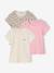 Lot de 3 T-shirts manches courtes fille beige 1 - vertbaudet enfant 