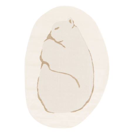 Tapis enfant avec effet relief orso Beige sable 1 - vertbaudet enfant 