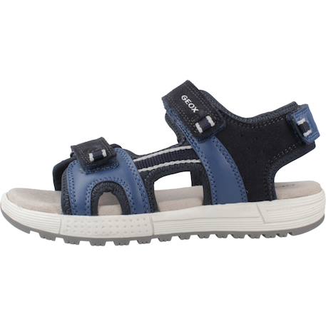 Sandales garçon modèle j sandal alben Bleu+Bleu cf44m 8 - vertbaudet enfant 