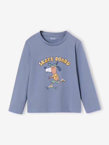 Lot de 2 pyjamas garçon bleu grisé 6 - vertbaudet enfant 