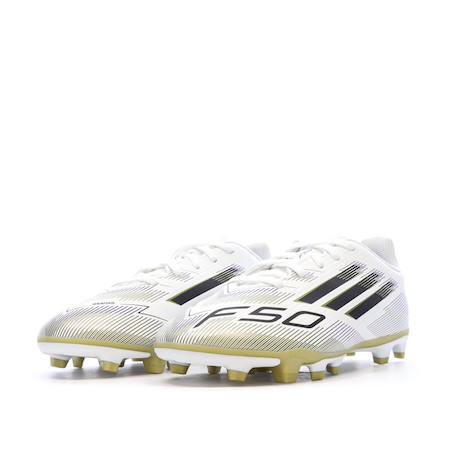Chaussures de football mixte f50 club Blanc 6 - vertbaudet enfant 