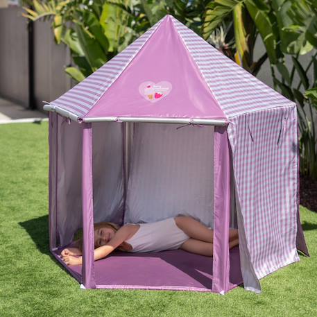Tente de plage enfant avec filet respirant Multicolore+Rose 9 - vertbaudet enfant 