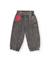Pantalon fille en denim effet délavé Gris 1 - vertbaudet enfant 