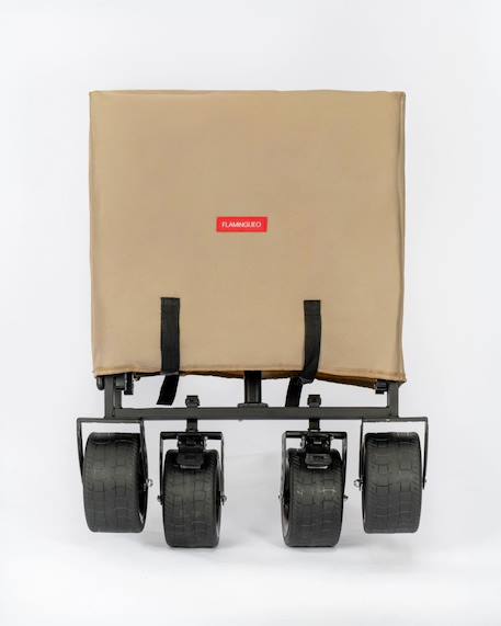 Chariot pliable convertible en banc plage Beige 3 - vertbaudet enfant 