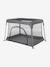 Lit parapluie Light avec fenêtre gris chiné 1 - vertbaudet enfant 