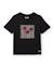 T-shirt garçon en maille avec imprimé graphique Noir 1 - vertbaudet enfant 