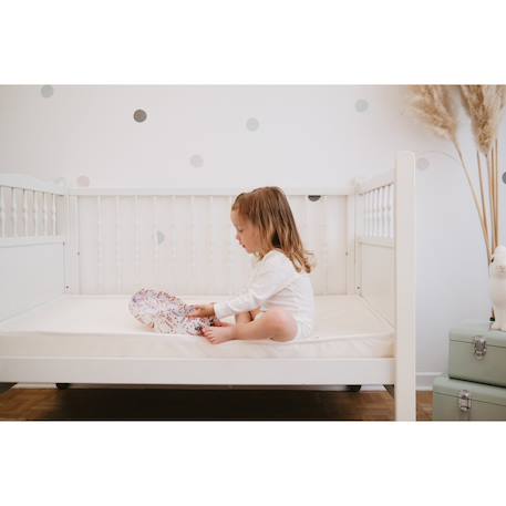 Matelas bébé confort essentiel 60x120cm Blanc 3 - vertbaudet enfant 