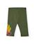 Legging fille en maille avec détail imprimé Vert 2 - vertbaudet enfant 