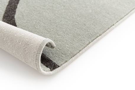 Tapis géométrique doux et confortable bilbao Beige sable+Vert naturel 9 - vertbaudet enfant 