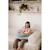 Coussin d'allaitement et de grossesse 3en1 multirelax éponge vert pois Blanc 2 - vertbaudet enfant 