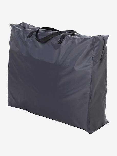 Lit parapluie Light avec fenêtre gris chiné 4 - vertbaudet enfant 