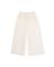 Pantalon fille en tissu tissé à jambe large Blanc 2 - vertbaudet enfant 